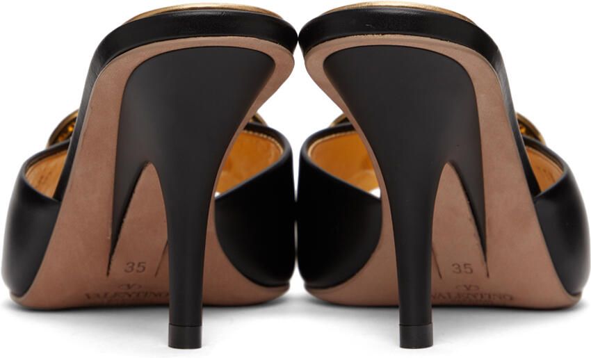 Valentino Garavani Black 85mm Alcove Heels - Picture 2