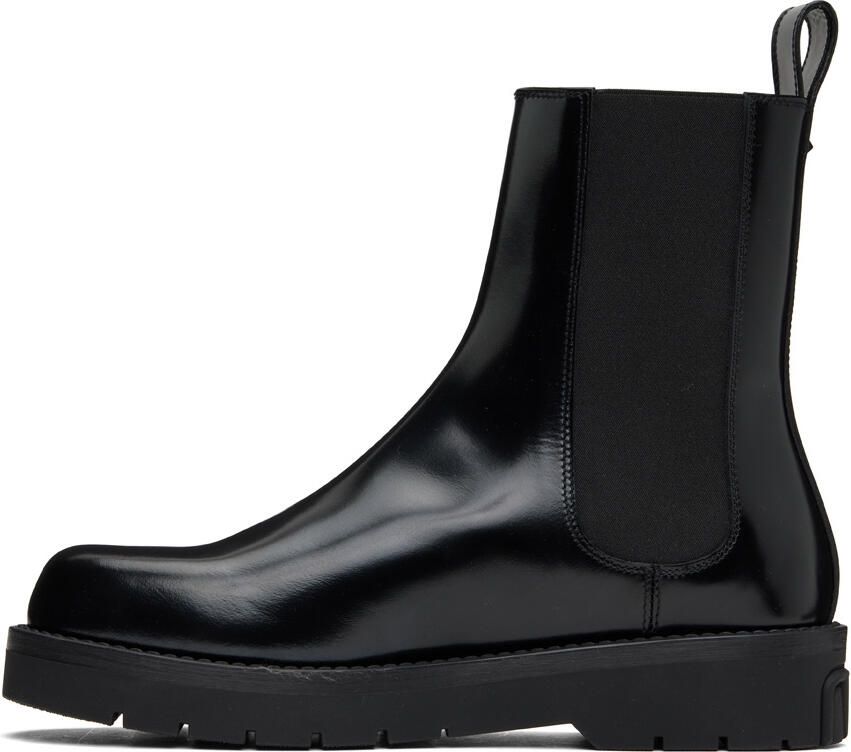 Valentino Garavani Black Beatle VG Camden Chelsea Boots - Picture 2