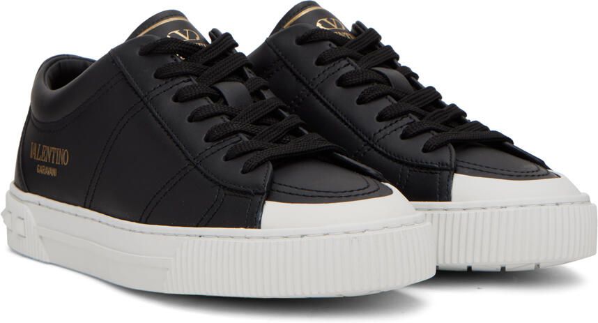 Valentino Garavani Black CityPlanet Sneakers - Picture 2