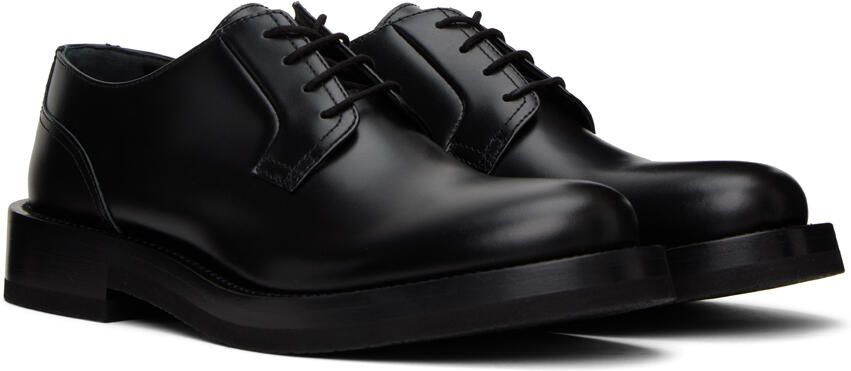 Valentino Garavani Black Essential Rockstud Derby - Picture 2