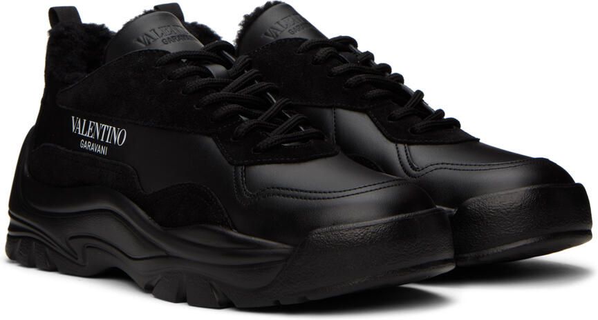 Valentino Garavani Black Gumboy Sneakers - Picture 2