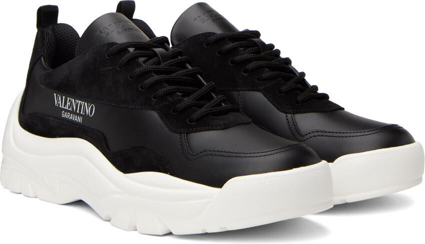Valentino Garavani Black Gumboy Sneakers - Picture 2