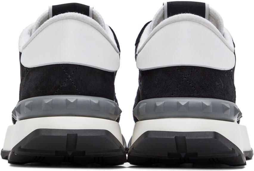 Valentino Garavani Black Lacerunner Sneakers