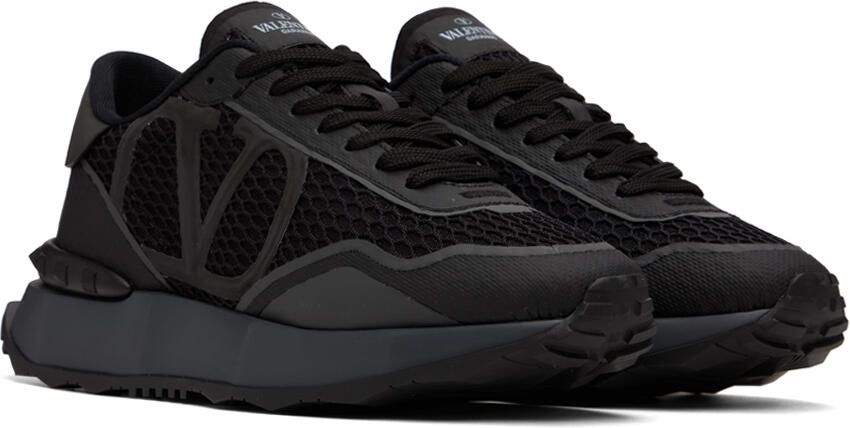 Valentino Garavani Black Netrunner Sneakers - Picture 2
