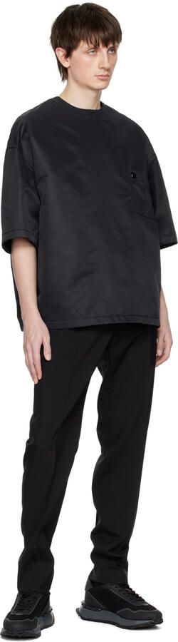 Valentino Garavani Black & White Netrunner Sneakers - Picture 9