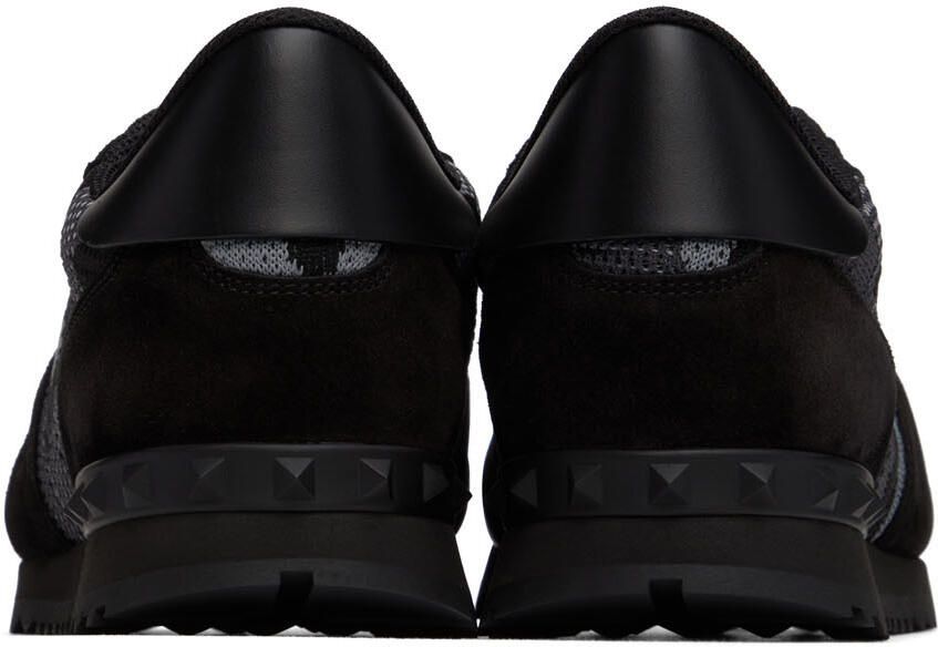 Valentino Garavani Black Rockrunner Sneakers