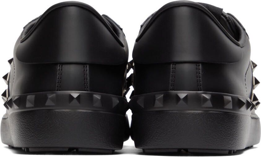 Valentino Garavani Black Rockstud Untitled Sneakers