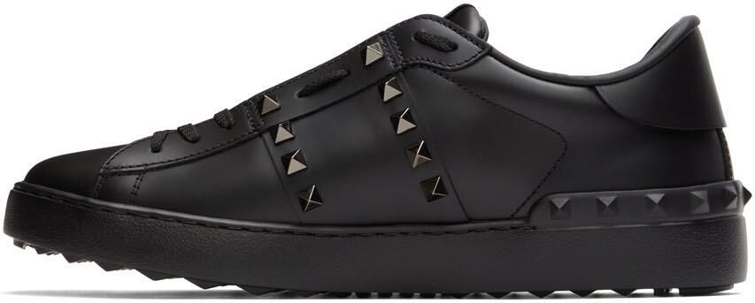 Valentino Garavani Black Rockstud Untitled Sneakers - Picture 3