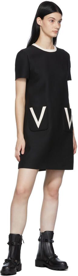 Valentino Garavani Black Roman Stud 85mm Platform Boots - Picture 4