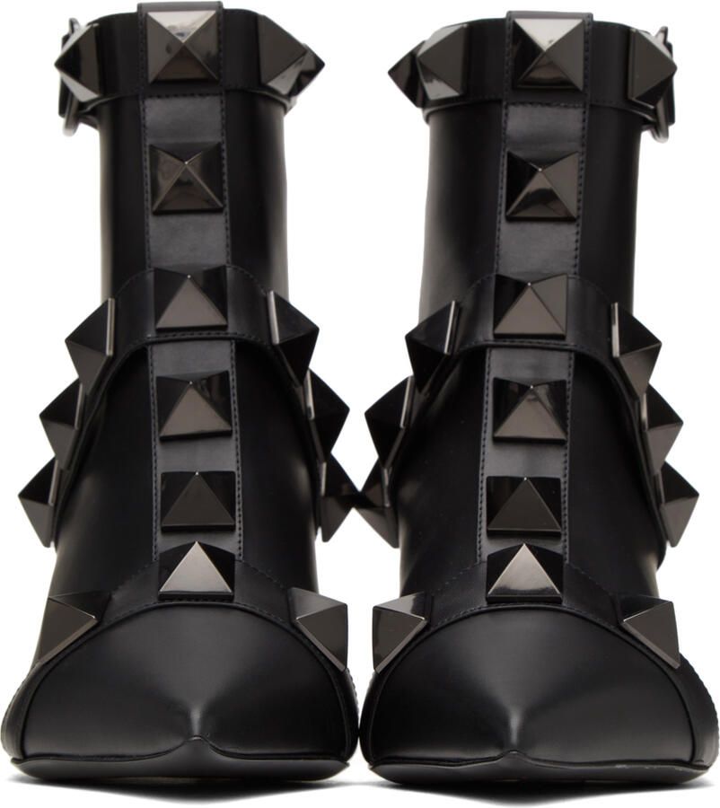 Valentino Garavani Black Roman Studs 60 Boots
