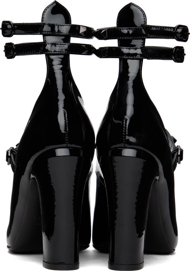 Valentino Garavani Black Tan-Go Pumps - Picture 3