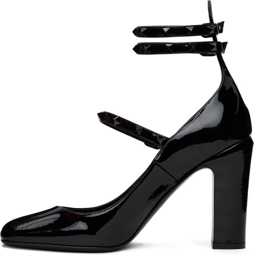 Valentino Garavani Black Tan-Go Pumps - Picture 2