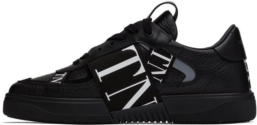 Valentino Garavani Black VL7N Low-Top Sneakers - Picture 3