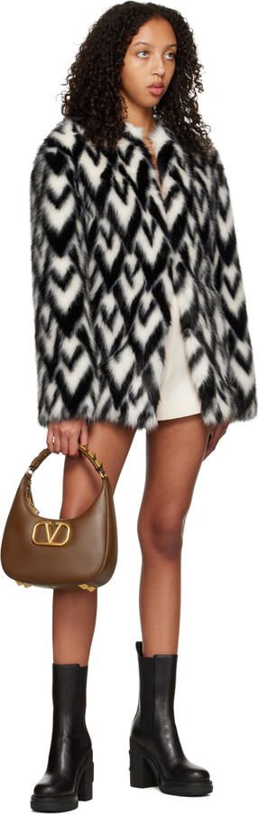 Valentino Garavani Black VLogo Beatle Boots - Picture 4