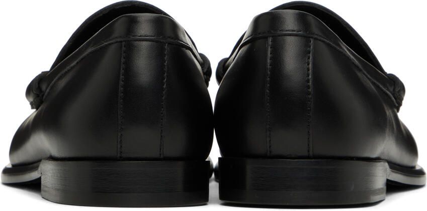Valentino Garavani Black VLogo Loafers - Picture 2