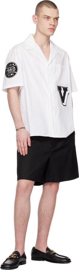 Valentino Garavani Black VLogo Loafers - Picture 4