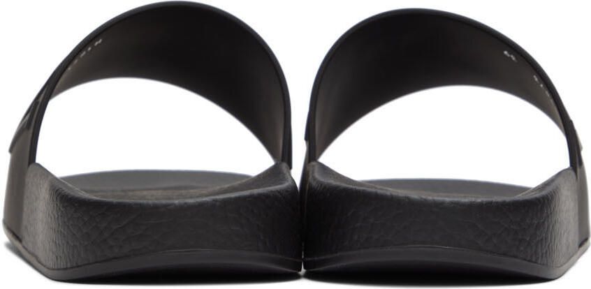 Valentino Garavani Black VLTN Slides