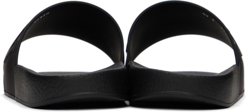 Valentino Garavani Black VLTN Slides