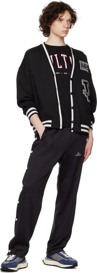 Valentino Garavani Blue Netrunner Sneakers - Picture 4