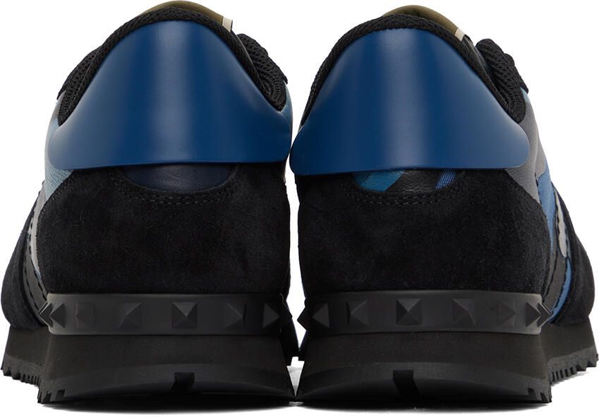 Valentino Garavani Blue Rockrunner Sneaker