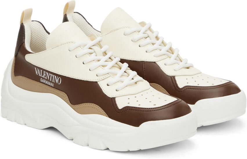 Valentino Garavani Brown Gumboy Sneakers - Picture 2