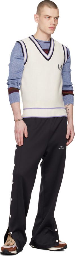 Valentino Garavani Brown Netrunner Sneakers - Picture 4