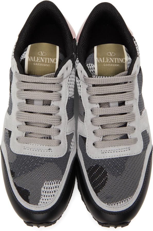 Valentino Garavani Camo Rockrunner Low Sneakers - Picture 2