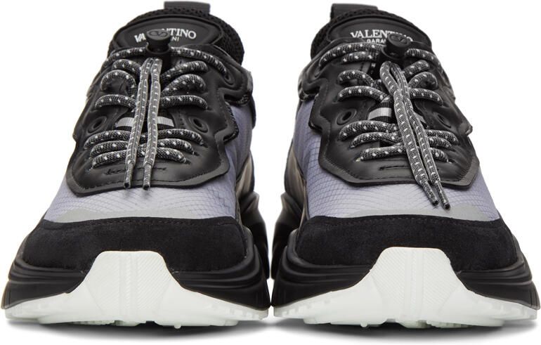 Valentino Garavani Grey VLogo SHEGOES Sneakers - Picture 3