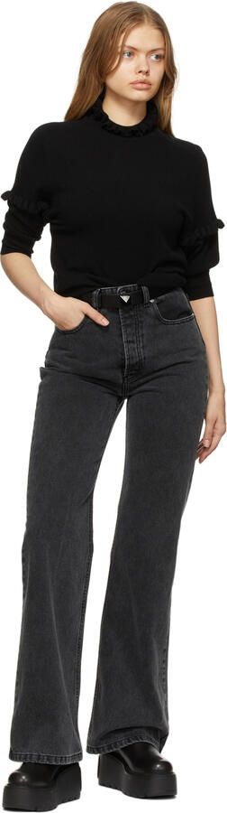 Valentino Garavani Leather VLogo Uniqueform Platform Boots - Picture 4