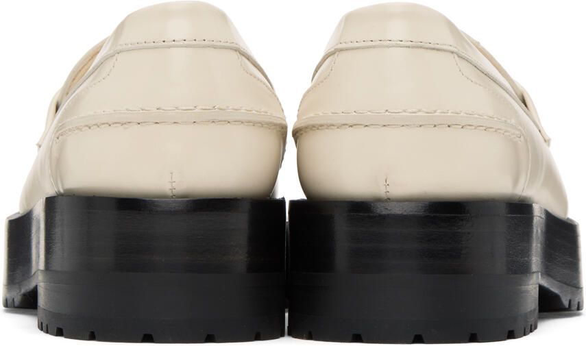 Valentino Garavani Off-White One Stud Loafers