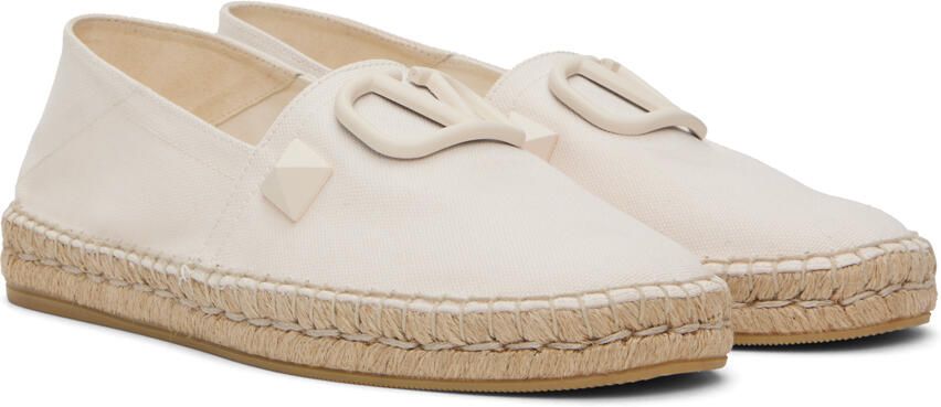 Valentino Garavani Off-White VLogo Espadrilles - Picture 2