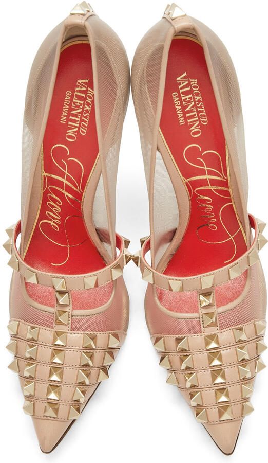 Valentino Garavani Pink 120mm Alcove Heels - Picture 4