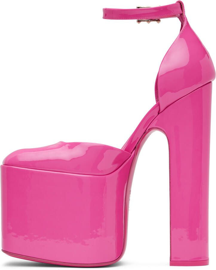 Valentino Garavani Pink Discobox Heels - Picture 2