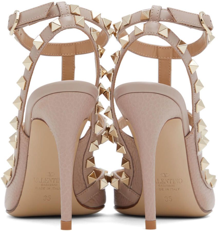Valentino Garavani Pink Rockstud Heels