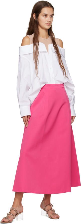 Valentino Garavani Pink Rockstud Sandals - Picture 4