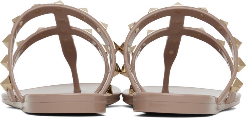 Valentino Garavani Pink Rockstud Sandals