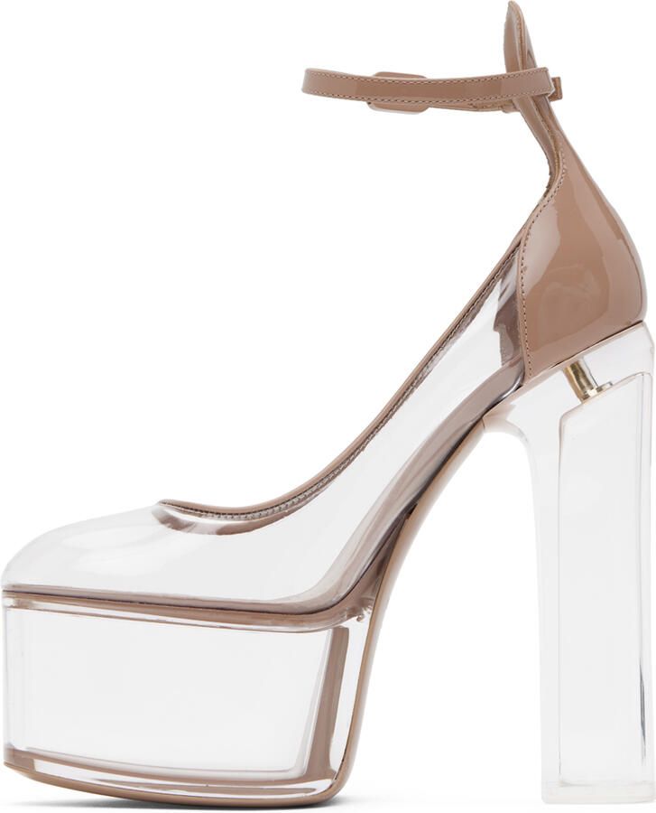 Valentino Garavani Pink Tan-Go Heels