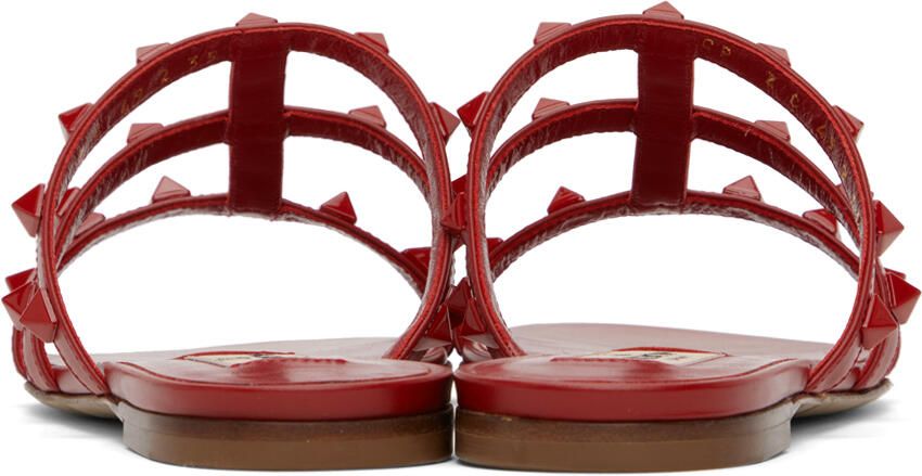 Valentino Garavani Red Rockstud Slides