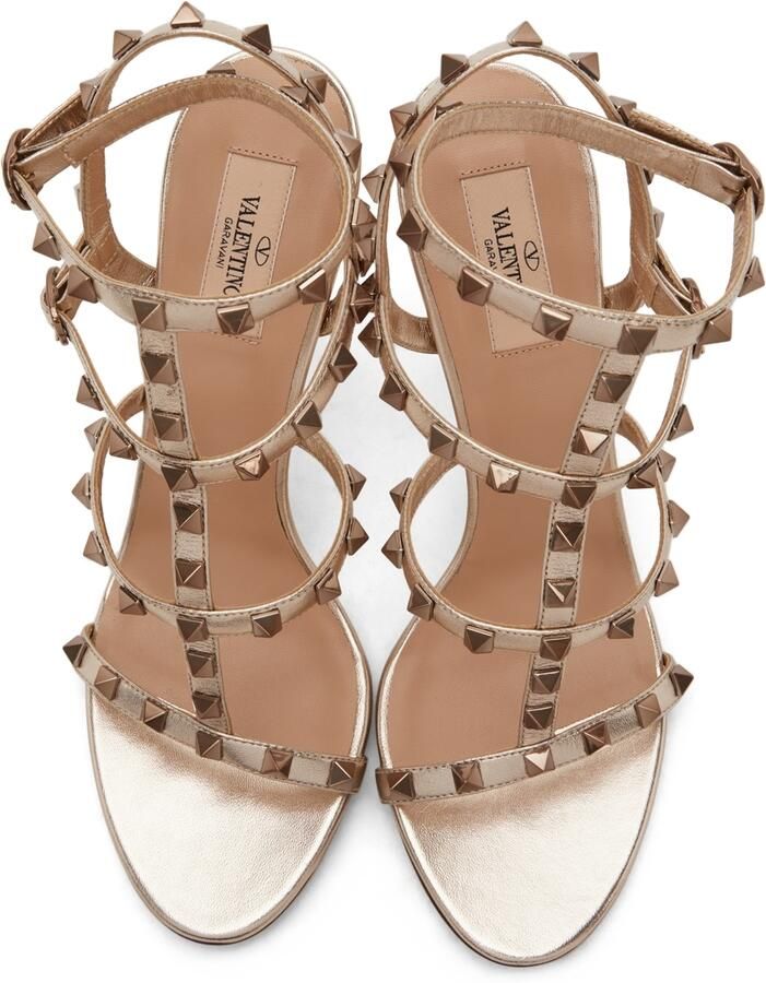Valentino Garavani Rockstud Cage Sandals - Picture 3