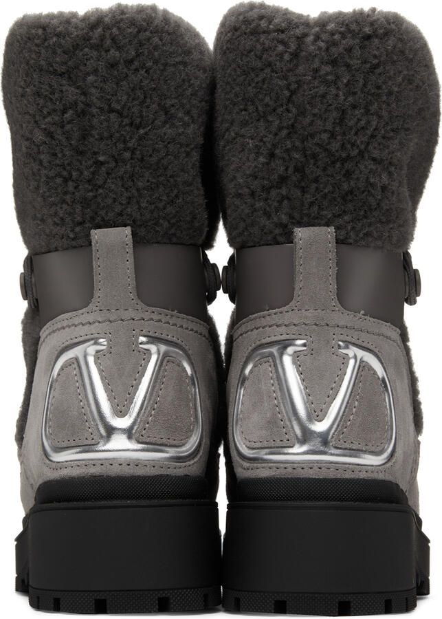 Valentino Garavani Trekkgirl Combat Boots - Picture 3