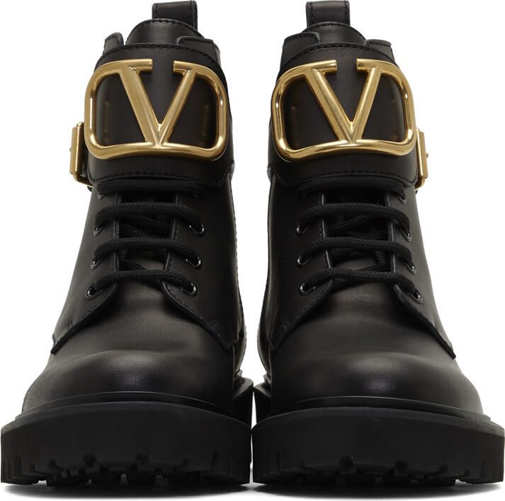 Valentino Garavani VLogo Combat Boots - Picture 2