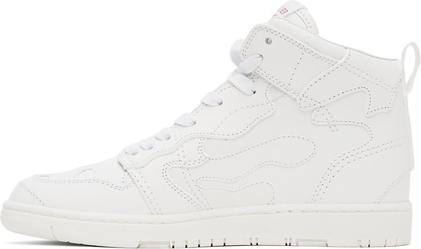 Valentino Garavani White 07 Camouflage Edition Atelier Mid-Top Sneakers - Picture 4