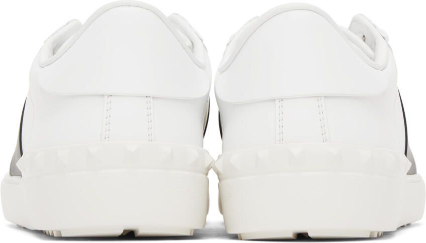 Valentino Garavani White & Black Open Sneakers