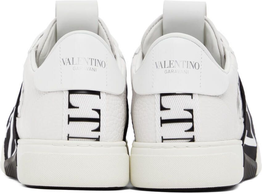 Valentino Garavani White & Black VL7N Low-Top Sneakers