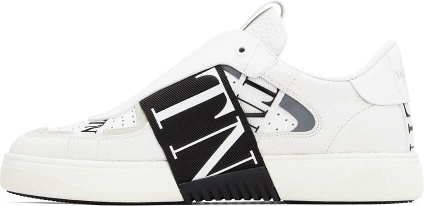 Valentino Garavani White & Black VL7N Low-Top Sneakers - Picture 3