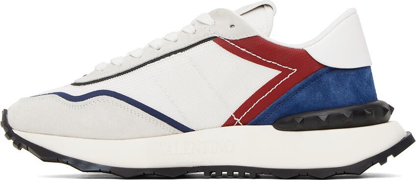Valentino Garavani White Netrunner Sneakers - Picture 3