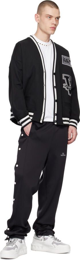 Valentino Garavani White One Stud Low-Top Sneakers - Picture 4