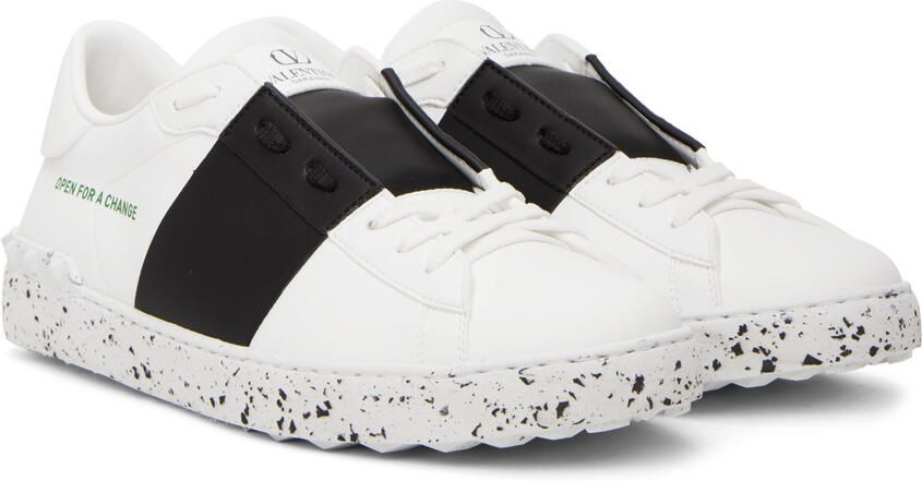 Valentino Garavani White 'Open For A Change' Sneakers - Picture 2