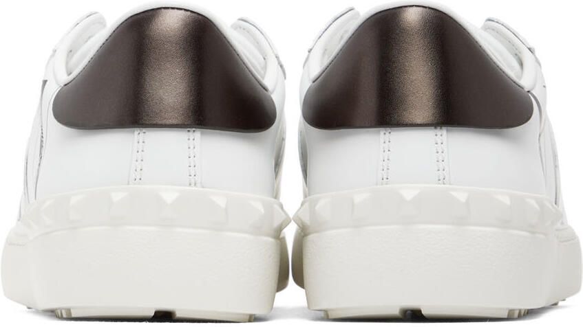 Valentino Garavani White Open Low-Top Sneakers