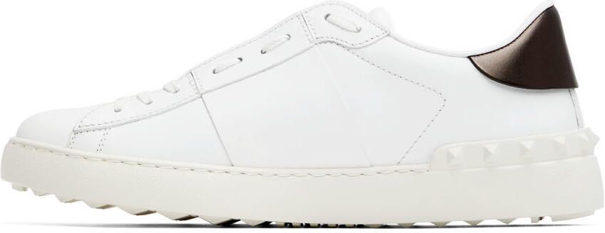 Valentino Garavani White Open Low-Top Sneakers - Picture 3
